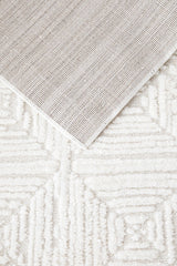 Serenade Shilo White Runner Rug
