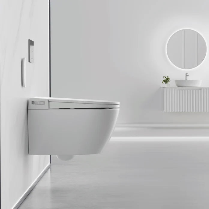 SESTO Rimless Wall Hung Smart Toilet