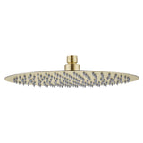 Stainless Steel Round Shower Head (Brushed Gold)-300*2mm
