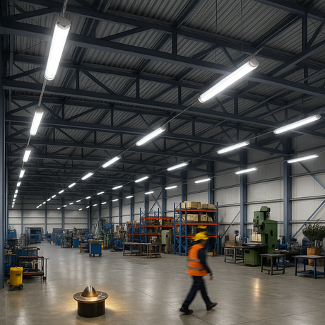 SHIELDTRI: Exterior LED Waterproof Dual Power & Tri-CCT Battens IP65 IK08