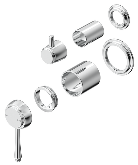 Mica heritage shower mixer diverter – trim kit only