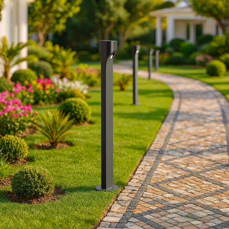 SHU: LED 2 way Surface Mounted Bollard Lights IP65