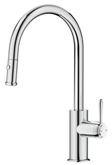 Mica Heritage Pull-Out Gooseneck Sink Mixer