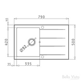 Pradus Graphite Carbon Kitchen Sink (790x500)