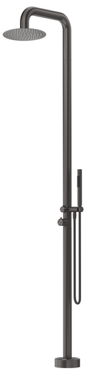 Mica Soft Square Freestanding Outdoor Shower