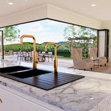 Puretec SPARQ S5 Brushed Gold Sparkling, chilled & ambient water Tap