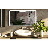 BELBAGNO LED Rectangle Frameless Mirror 1200x700mm - Clearance