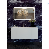 BELBAGNO LED Rectangle Frameless Mirror 1200x700mm - Clearance