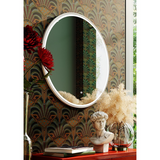 MARMO LED Round Solid Surface Frame Mirror 700x700mm