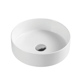 Spin 35 Above Counter Basin White (Round: 355x355x120)