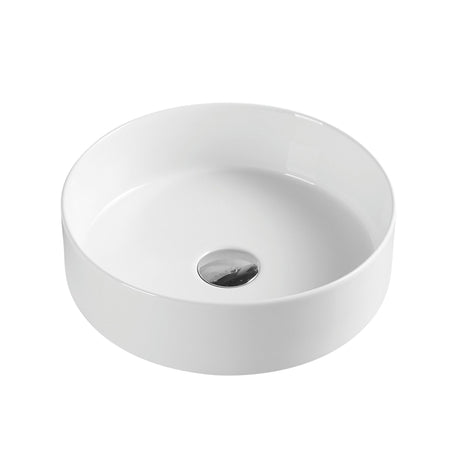 Spin 35 Above Counter Basin White (Round: 355x355x120)