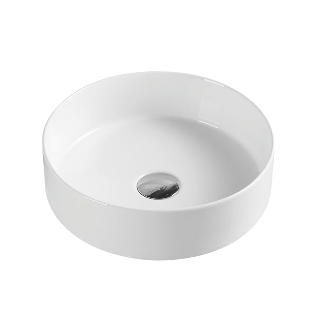 Spin 35 Above Counter Basin White (Round: 355x355x120)