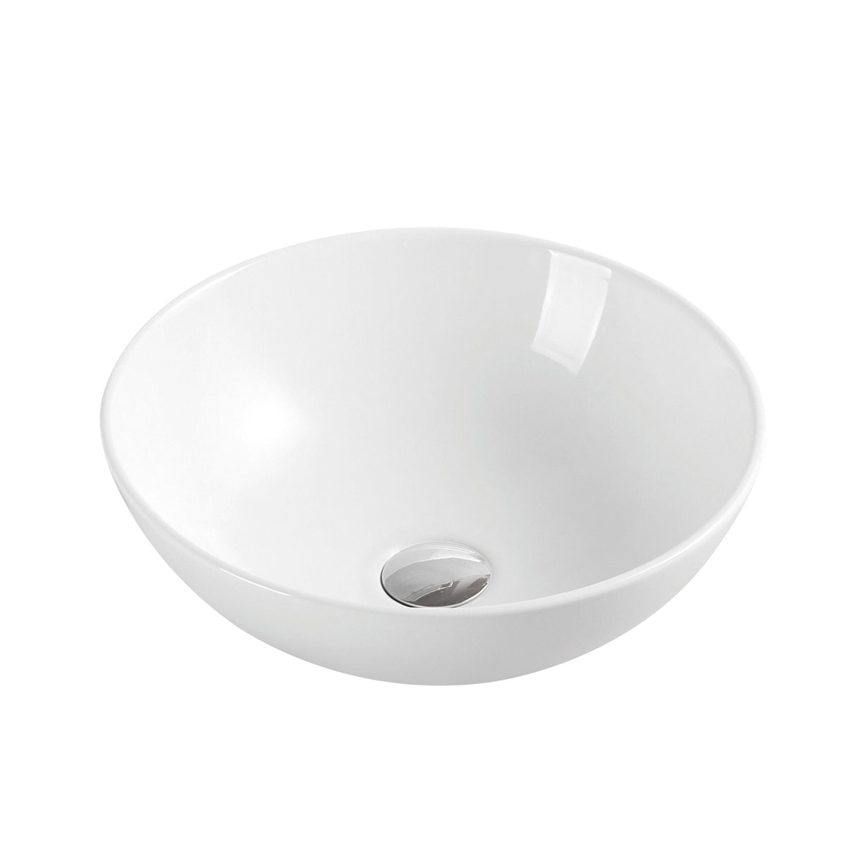 Spin 40 Above Counter Basin White (Round: 400x400x145)