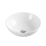 Spin 40 Above Counter Basin White (Round: 400x400x145)