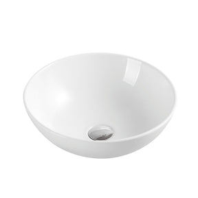 Spin 40 Above Counter Basin White (Round: 400x400x145)