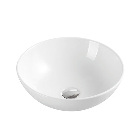 Spin 40 Above Counter Basin White (Round: 400x400x145)