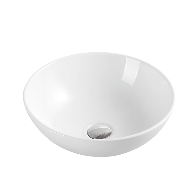 Spin 40 Above Counter Basin White (Round: 400x400x145)