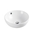 Spin 44 Above Counter Basin White (Round: 435x435x160)