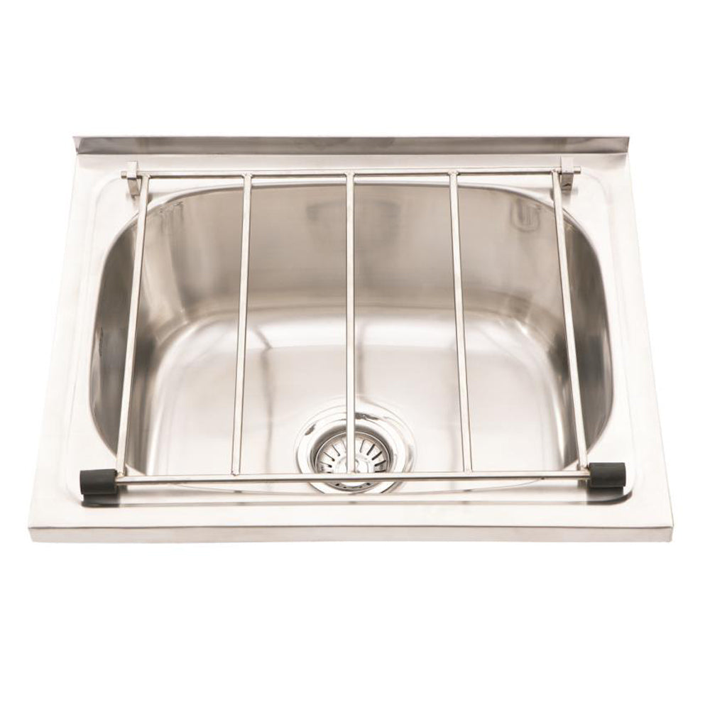 Commercial Cleaner Sink With Grate (555x455x200)