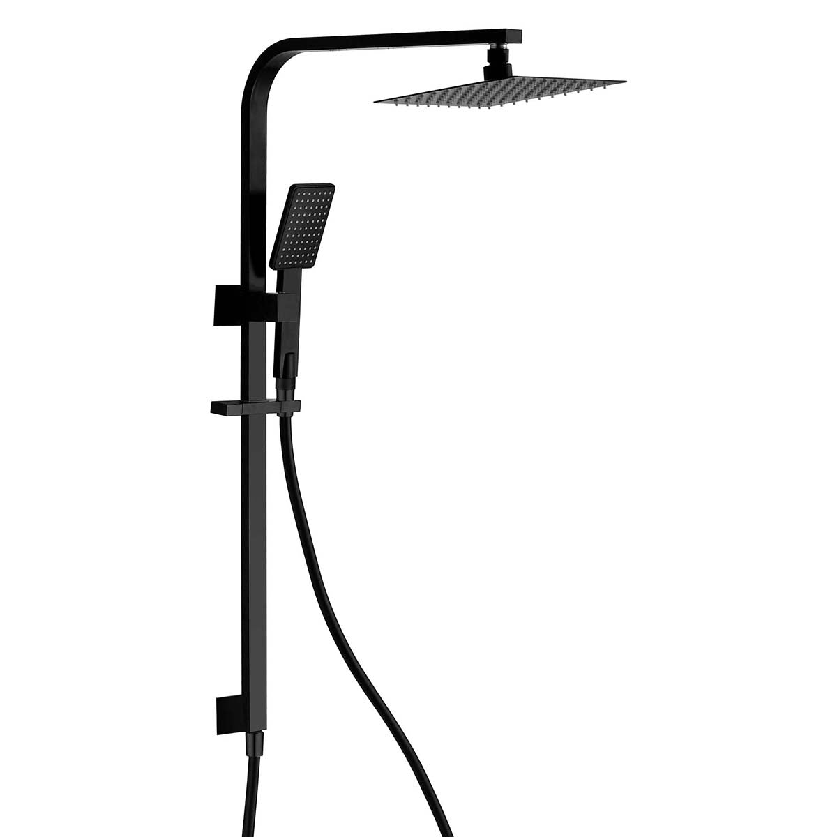 SRD7-SH11-HS11-B-Bonza Shower System With Rail (Black)