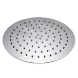 10'' Round Shower Station Top Water Inlet - Chrome
