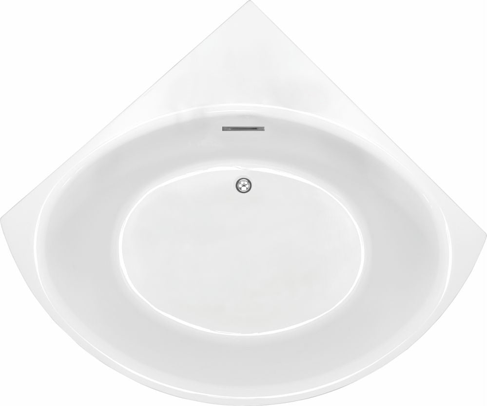 STANFORD Triangle Corner Bathtub (Gloss White) (1000/1200mm)