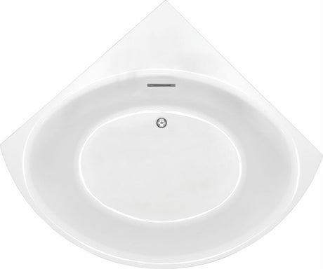 STANFORD Triangle Corner Bathtub (Gloss White) (1000/1200mm)