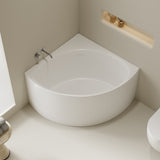 STANFORD Triangle Corner Bathtub (Gloss White) (1000/1200mm)