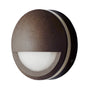 STE: Exterior LED 12V Aged Brass Eyelid Step/Wall Lights IP65