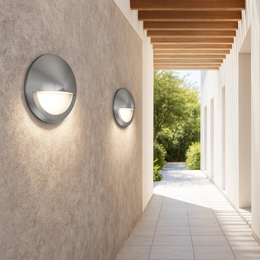 STE: Exterior LED Surface Mounted Eyelid Step Lights IP65
