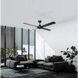 STRADBROKE 52 DC Ceiling Fan (Matte Black)