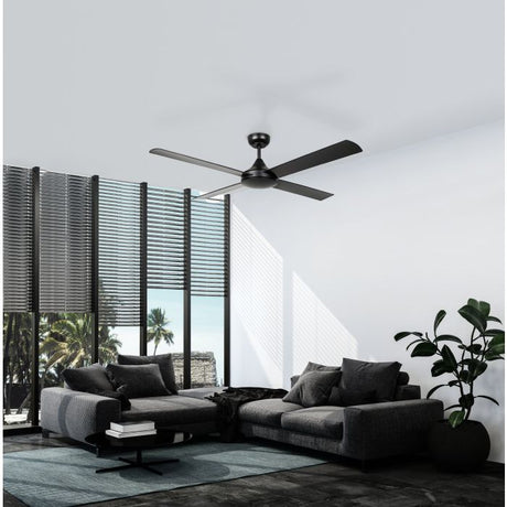 STRADBROKE 52 DC Ceiling Fan (Matte Black)