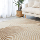 Summit Archie Beige Wool Rug