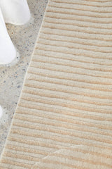 Summit Archie Beige Wool Rug