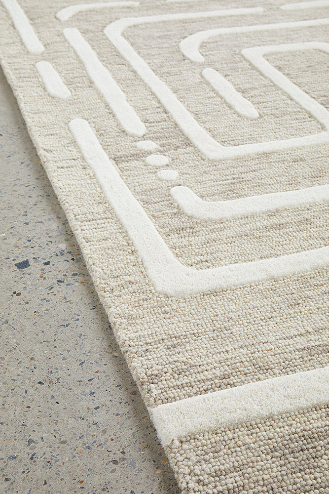 Summit Maze Wool Rug