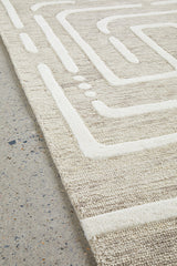 Summit Maze Wool Rug