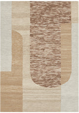 Summit Orb Toffee Wool Cotton Rug