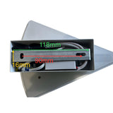SURAT: City Series LED Dual-CCT Interior Triangular Dimmable Wall Light