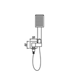 Eric Hand Shower (Black)