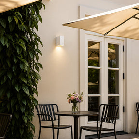 Saco Exterior  Wall Light White IP54