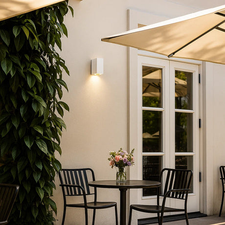 Saco Exterior  Wall Light White IP54