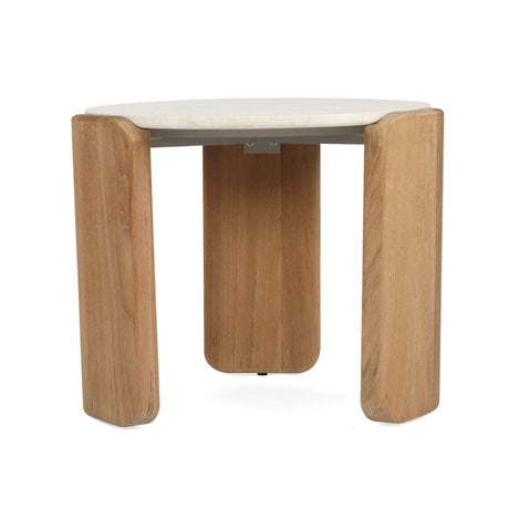 Santiago Grade Teak legs Side Table - 0.61m