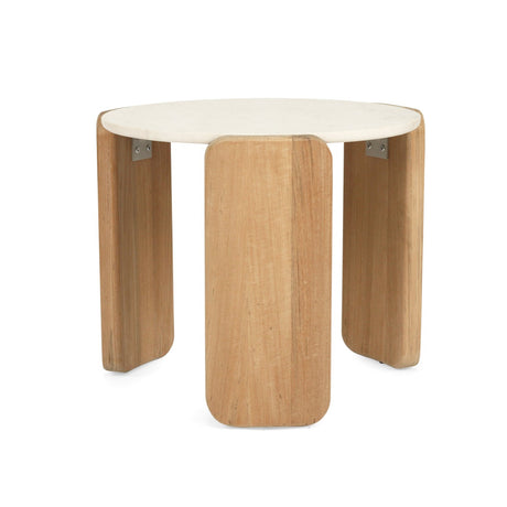 Santiago Grade Teak legs Side Table - 0.61m