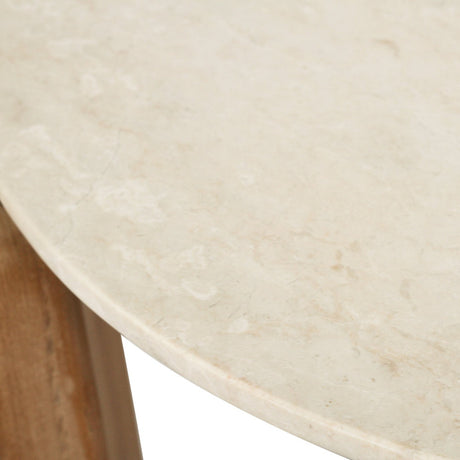 Santiago Grade Teak legs Side Table - 0.61m