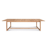 Santiago Outdoor Extension A-Grade teak Dining Table – 2.4m-3m