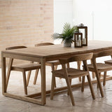 Santiago Outdoor Extension A-Grade teak Dining Table – 2.4m-3m