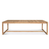 Santiago Outdoor Extension A-Grade teak Dining Table – 2.4m-3m