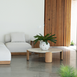 Santiago Teak legs Outdoor Coffee Table - 1.27m