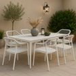 Sarah Outdoor Dining Chair - Light Grey