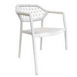 Sarah Outdoor Dining Chair - Light Grey
